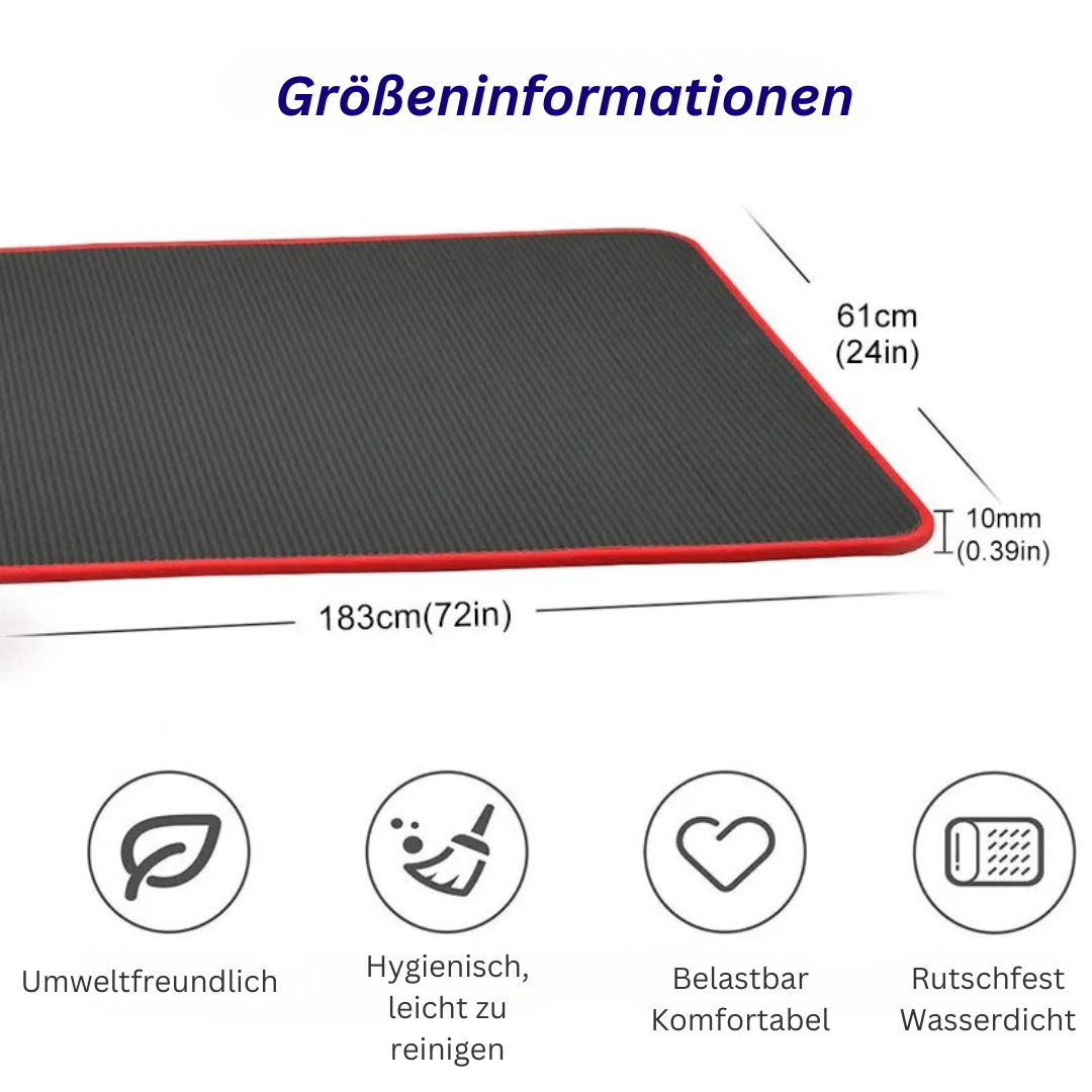 Premium Ultra Grip Yoga Mat for Maximum Support