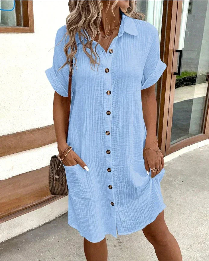 Classic Fit Polo Dress for Women