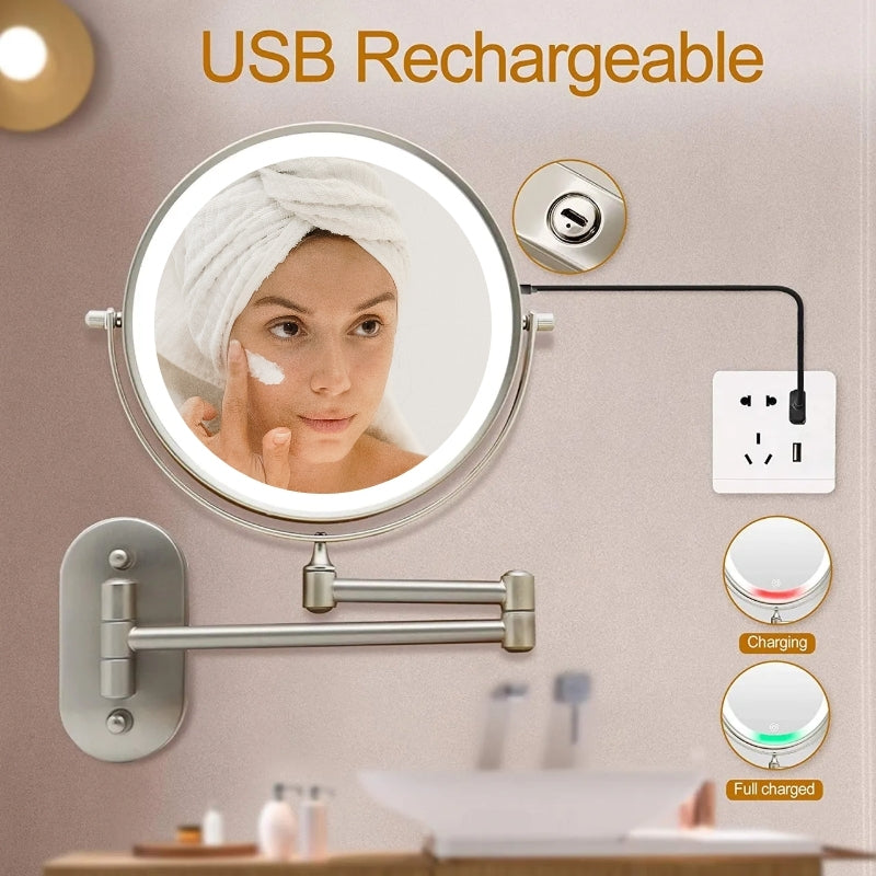 Premium LED Cosmetic Mirror - Dimmable Vanity Light