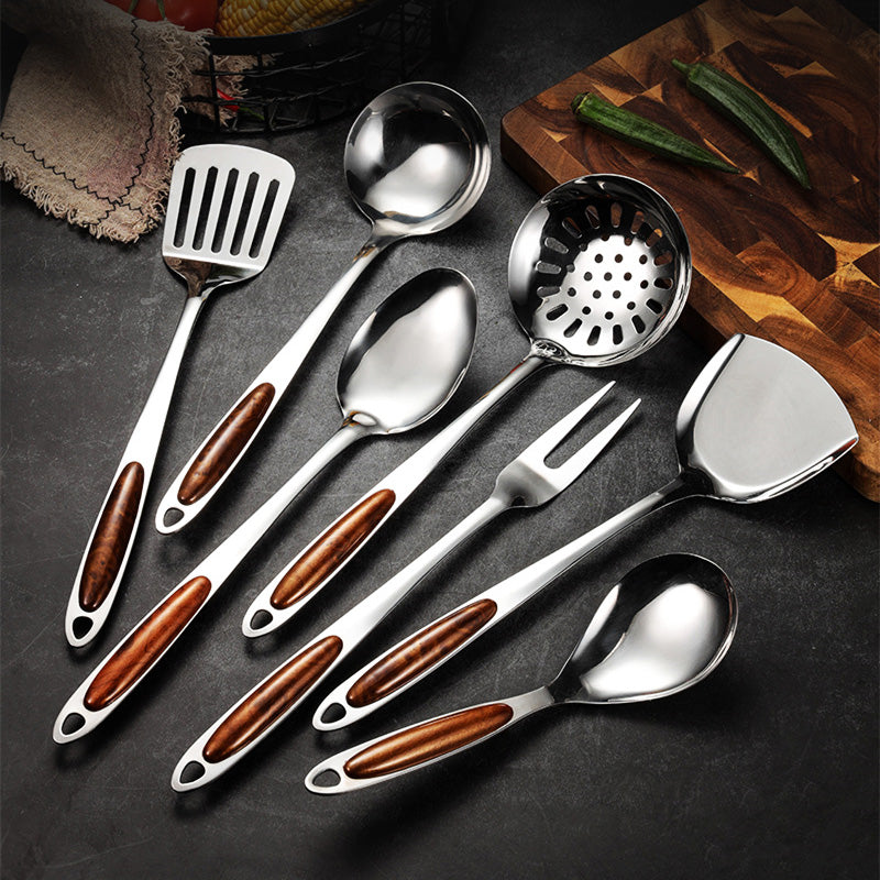 Premium 5-Piece Heat Resistant Kitchen Tool Set - Luxivelle
