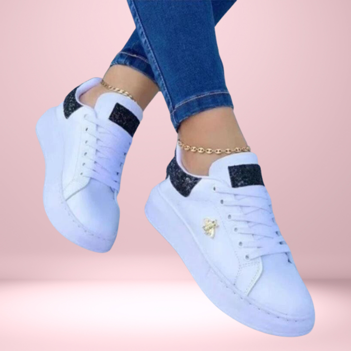 Sparkly Women's Fashion Sneakers - Luxivelle