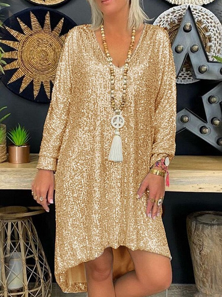 Glittering Party Evening Dress