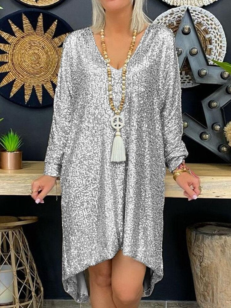 Glittering Party Evening Dress