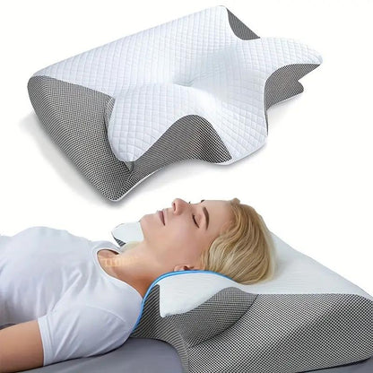 Contour Memory Foam Pillow for Side and Back Sleepers