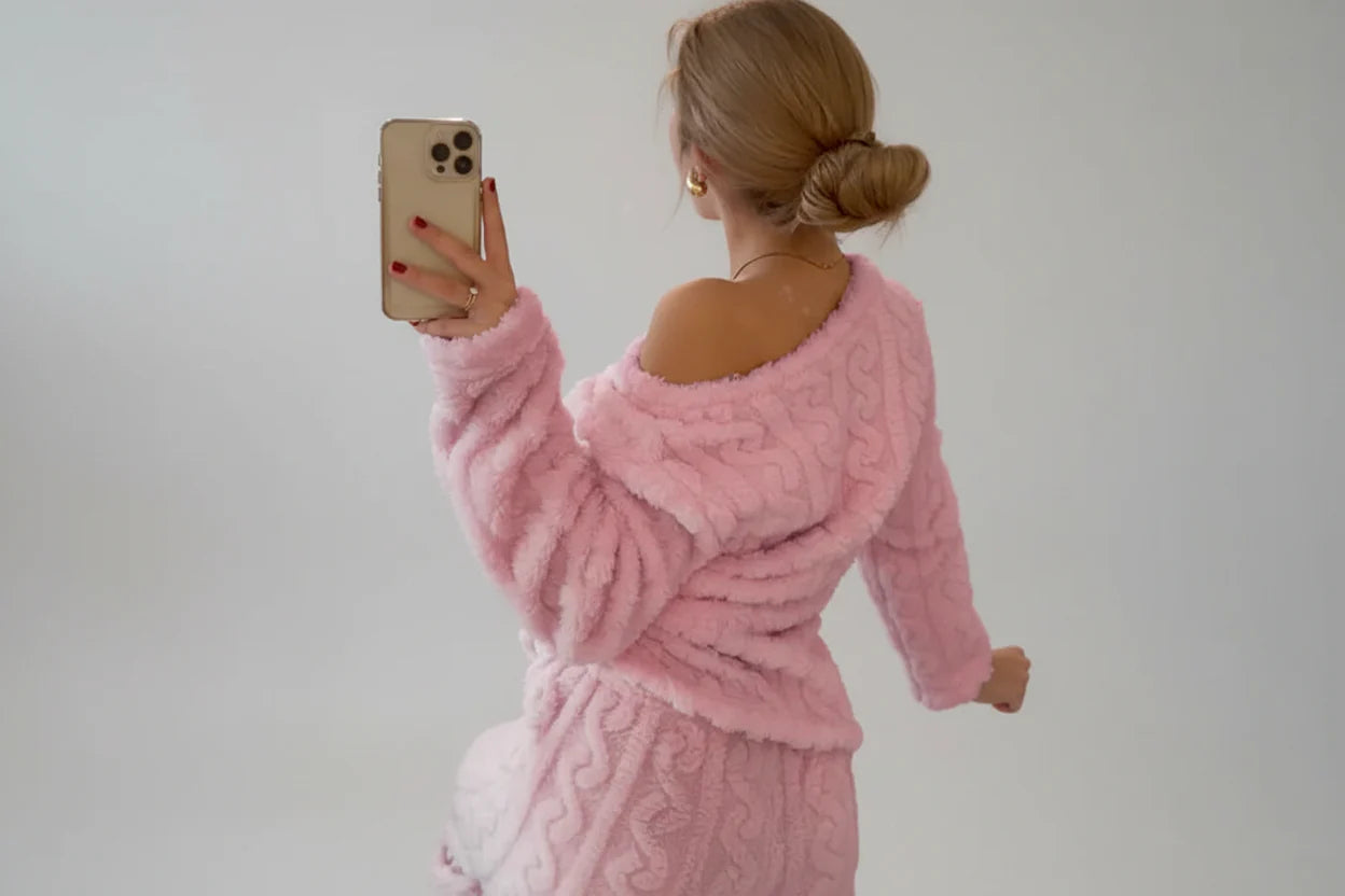 Cozy Warm Sleep Pajama Set - Luxivelle
