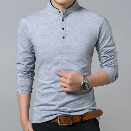 Classic Casual Long Sleeve Button Shirt