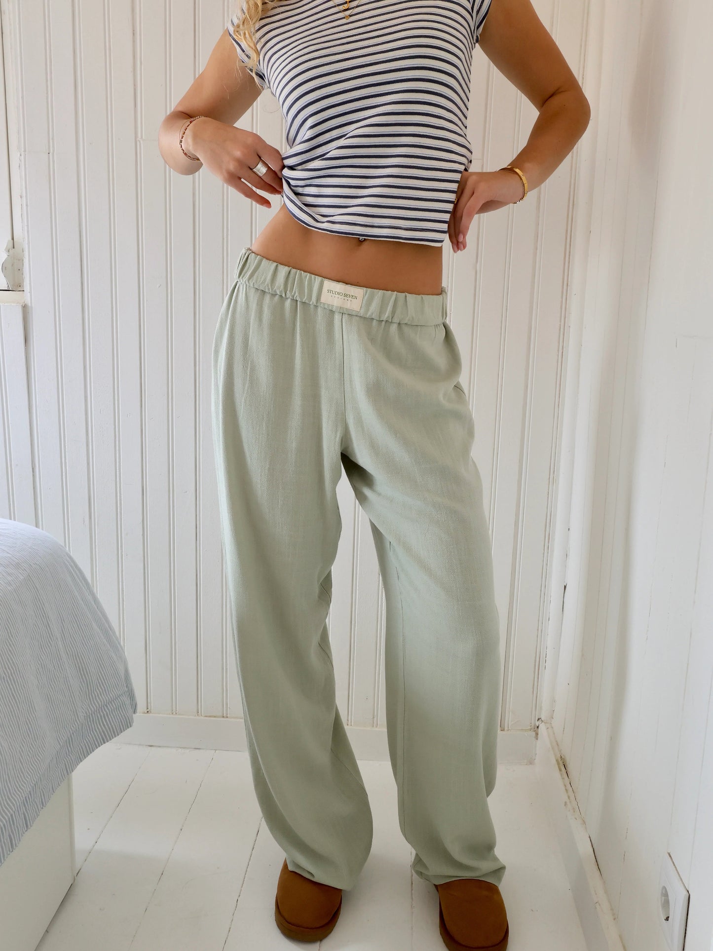 Emma Lounge Trousers Womens - Premium Fabric, Relaxed Fit-2