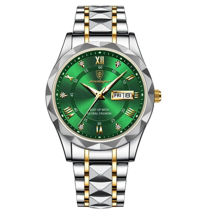 Premium Mens Water Resistant Watch with Date Display