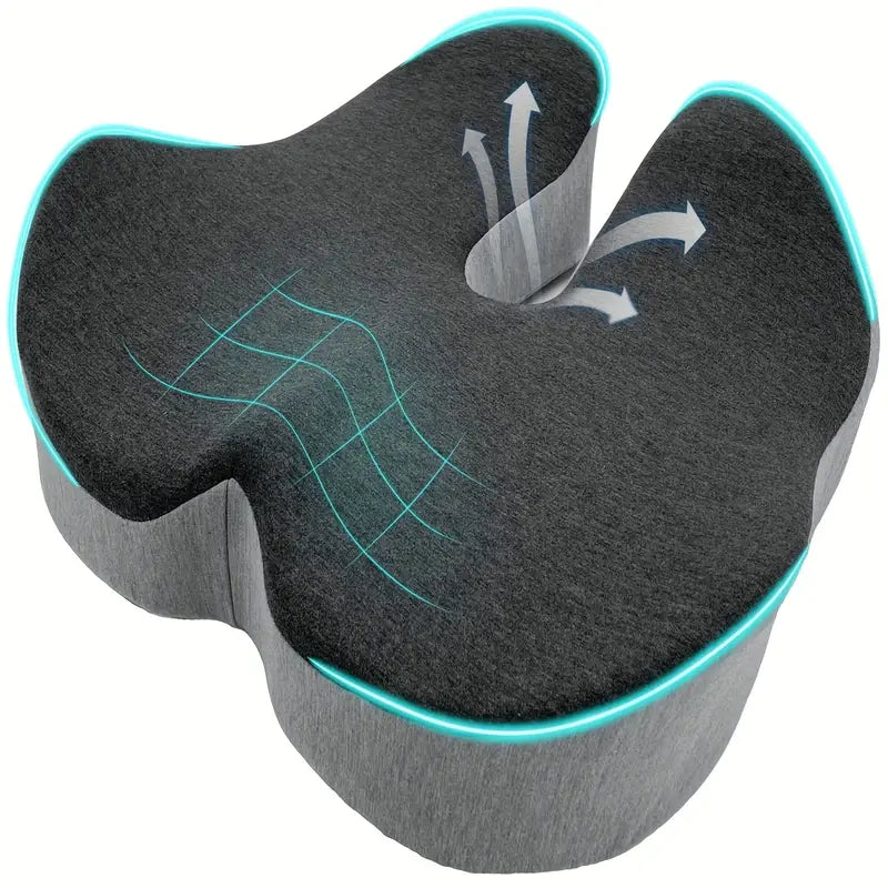 Ergonomic Supportive Gel Seat Office Chair Pad