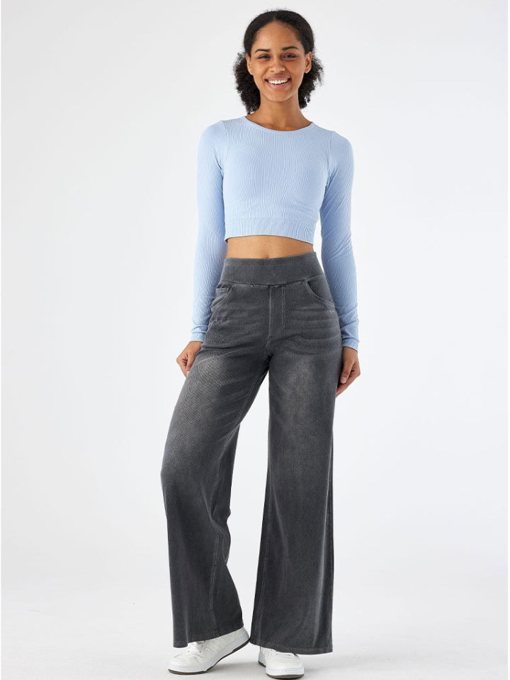 Variant image for Ophélie | High-Waisted Ultra-Stretch Jeans-6