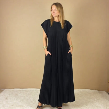 Flowy Long Sleeve Maxi Dress
