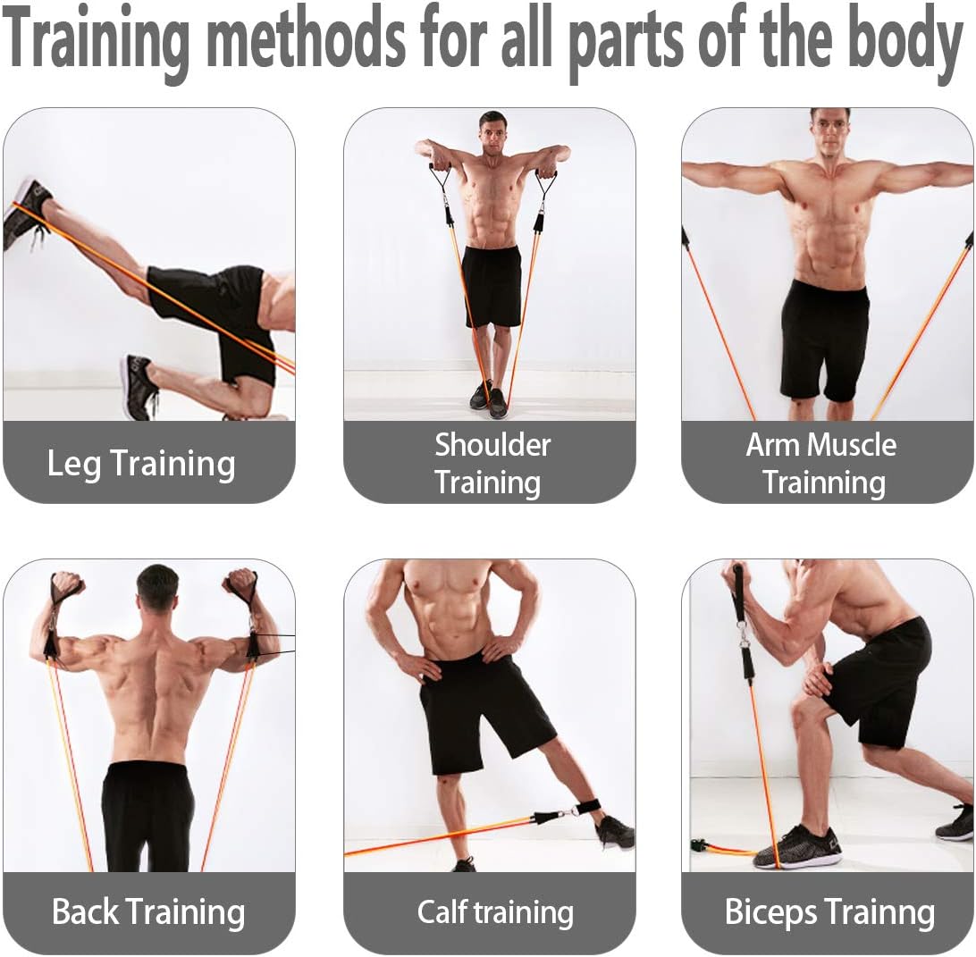 Compact Full Body Workout Home Gym System