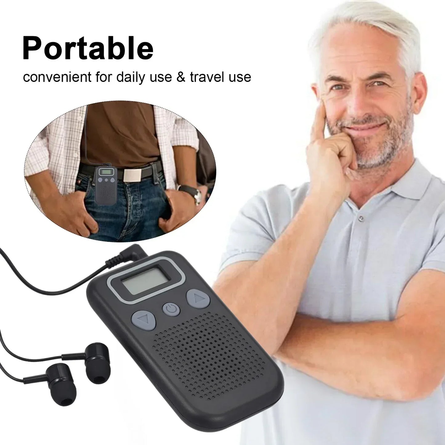 Easy to Use Personal Sound Amplifier
