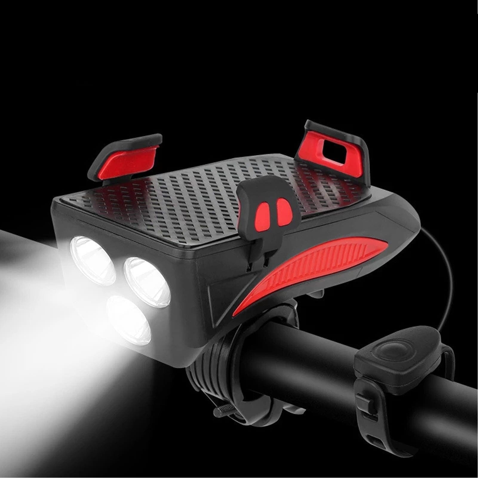 Bright 4-in-1 Waterproof Bike Light Set - Luxivelle