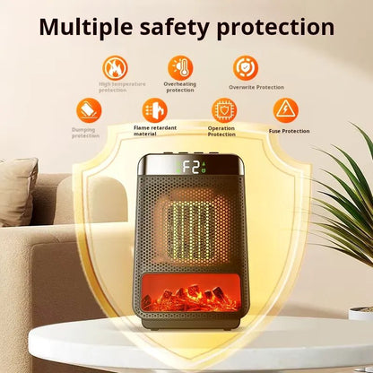 Efficient Electric Space Heater for Warm Large Areas