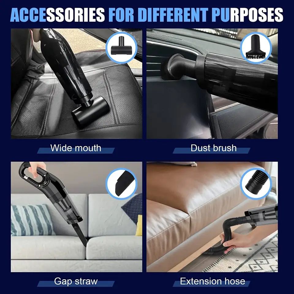 Portable Pet Hair Hand Vacuum Cleaner