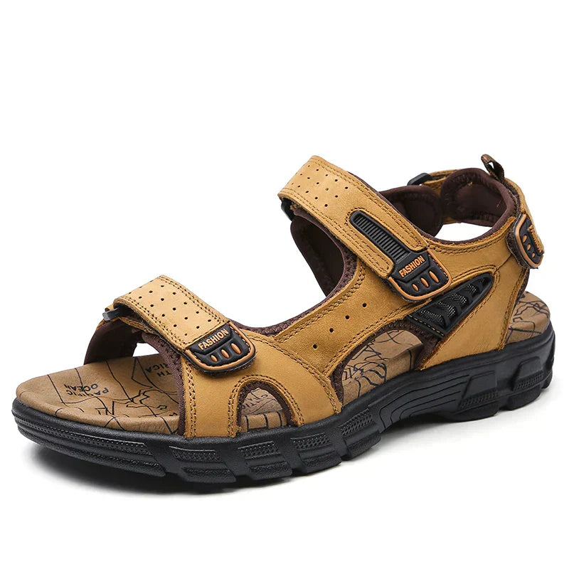 Comfortable Fit Men's Leather Sandals