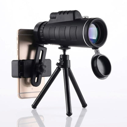 Portable HD Monocular Telescope with Phone Mount & Tripod - Luxivelle
