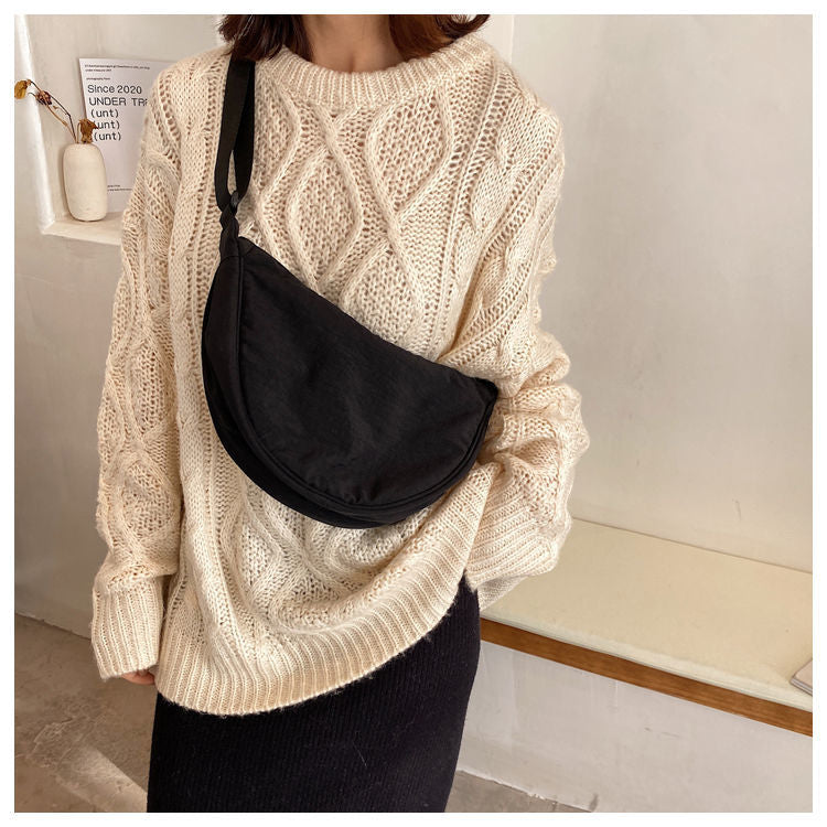 Lunatote | Slim Curved Shoulder Bag-2