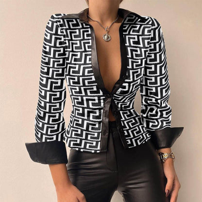 Ladies Classic Long Sleeve Blouse