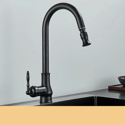 Classic Brass Kitchen Faucet - Traditional Mixer Tap