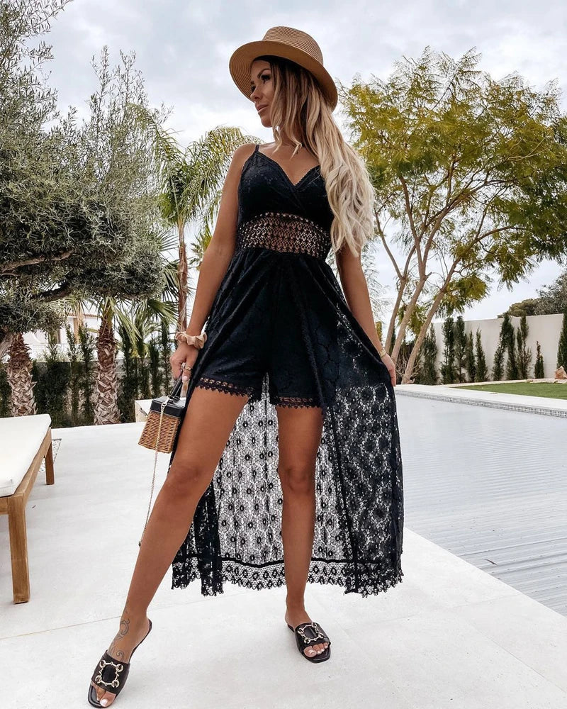 Elegant Floral Long Dress
