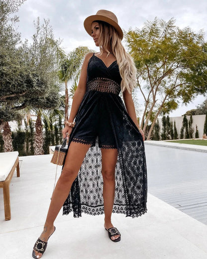 Elegant Floral Long Dress