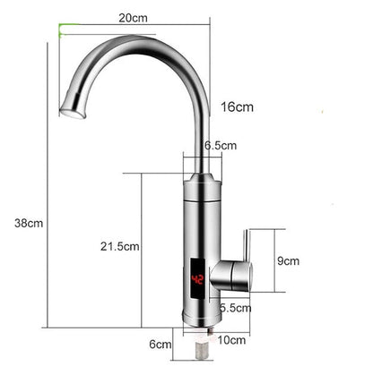 Easy Touch Kitchen Faucet with Hot and Cold Water
