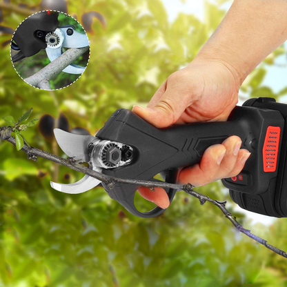 Powerful Cordless Pruning Shears with Sharp Steel Blades