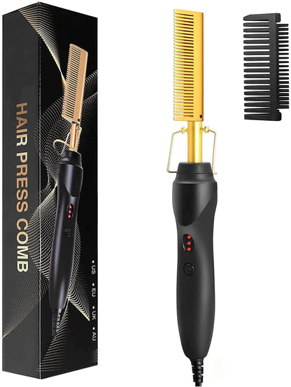 Compact Travel Beard Grooming Comb - Luxivelle