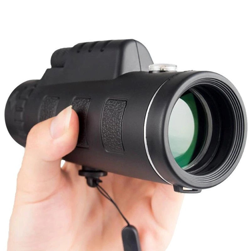 Portable HD Monocular Telescope with Phone Mount & Tripod