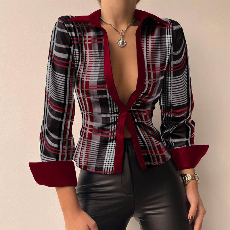 Ladies Classic Long Sleeve Blouse
