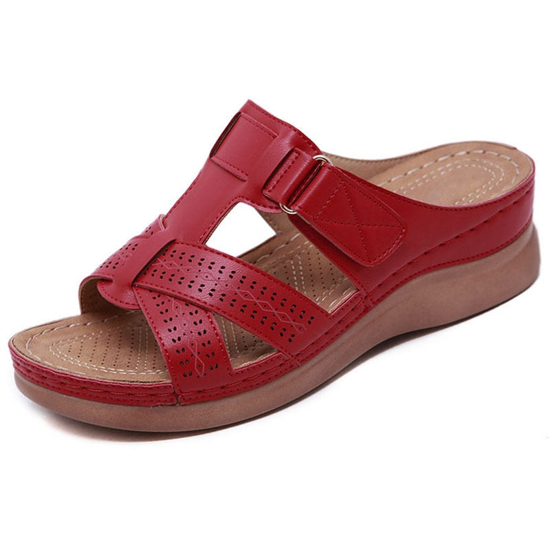 Comfortable Flat Wedge Sandals for Ladies
