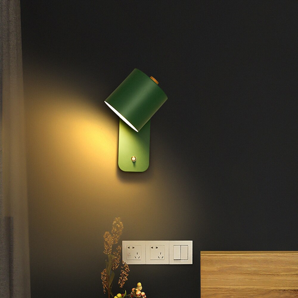 Stylish LED Indoor Wall Lamp with Switch