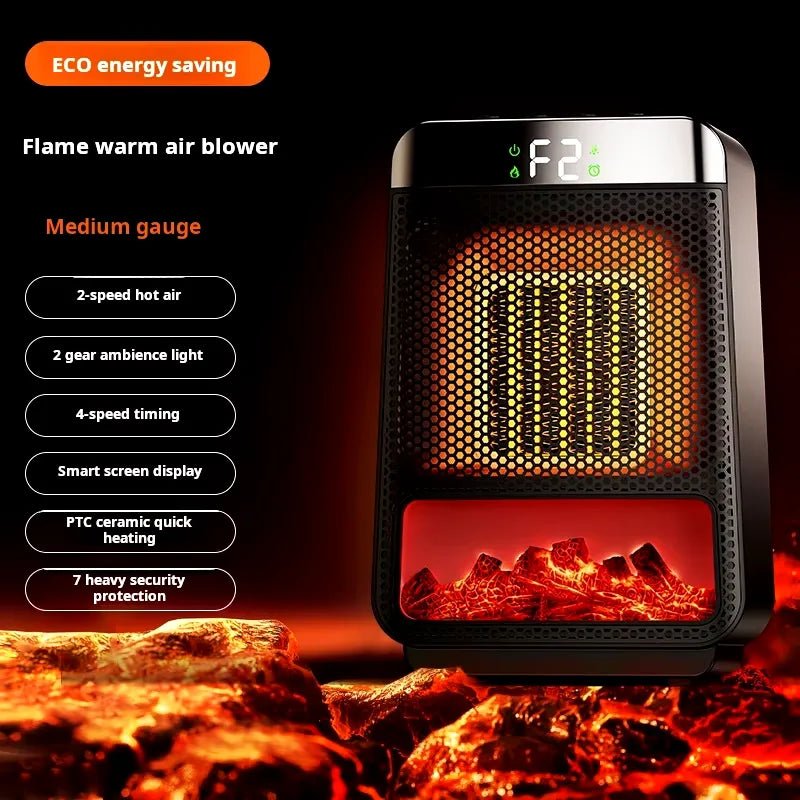 Efficient Electric Space Heater for Warm Large Areas