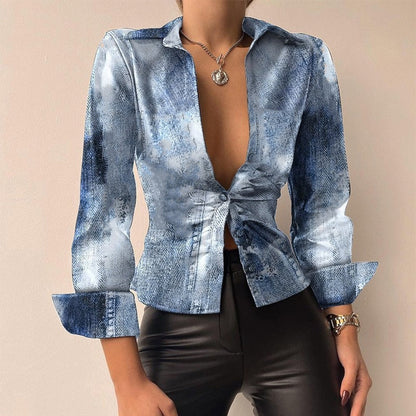 Ladies Classic Long Sleeve Blouse