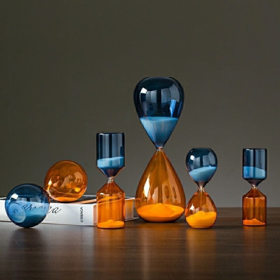 Classic Hourglass Sand Timer in 5, 15, 30, 60 Minutes