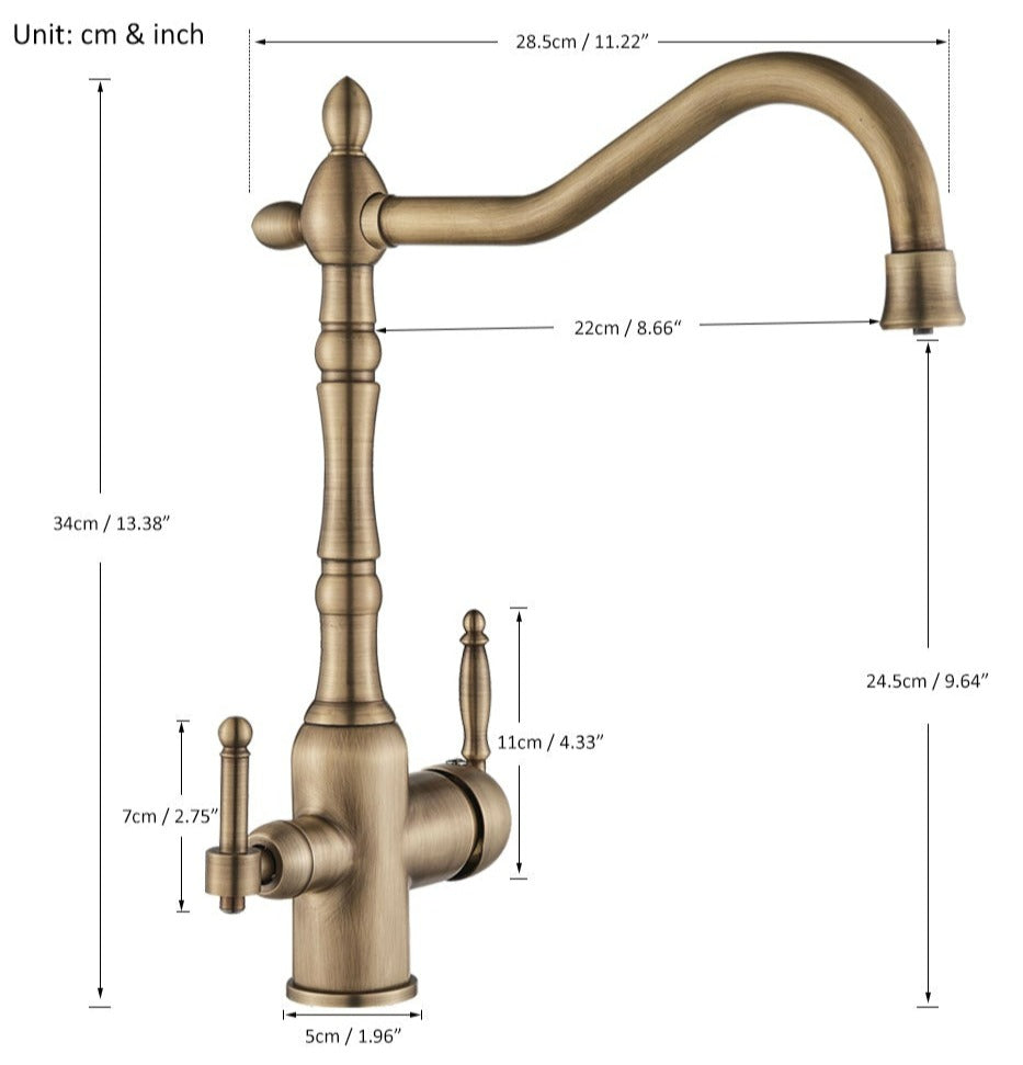 Classic Kitchen Faucet - Elegant Style with Latest Features