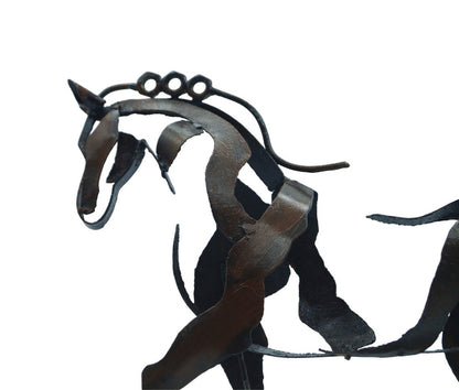 Unique Handcrafted Horse Metal Decor
