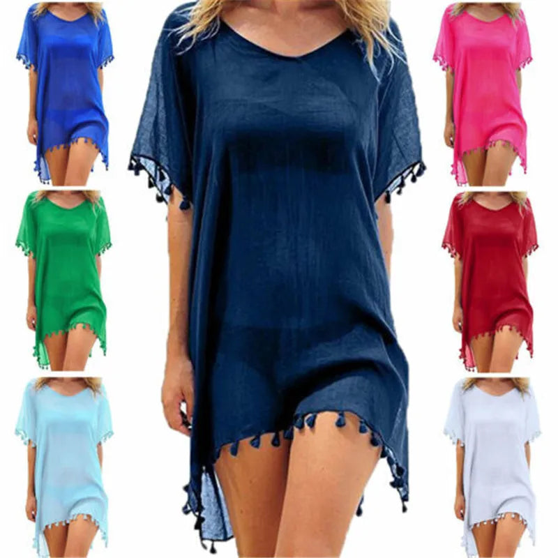 Chic Lace Cover-Up | Beach Dress for Women-1