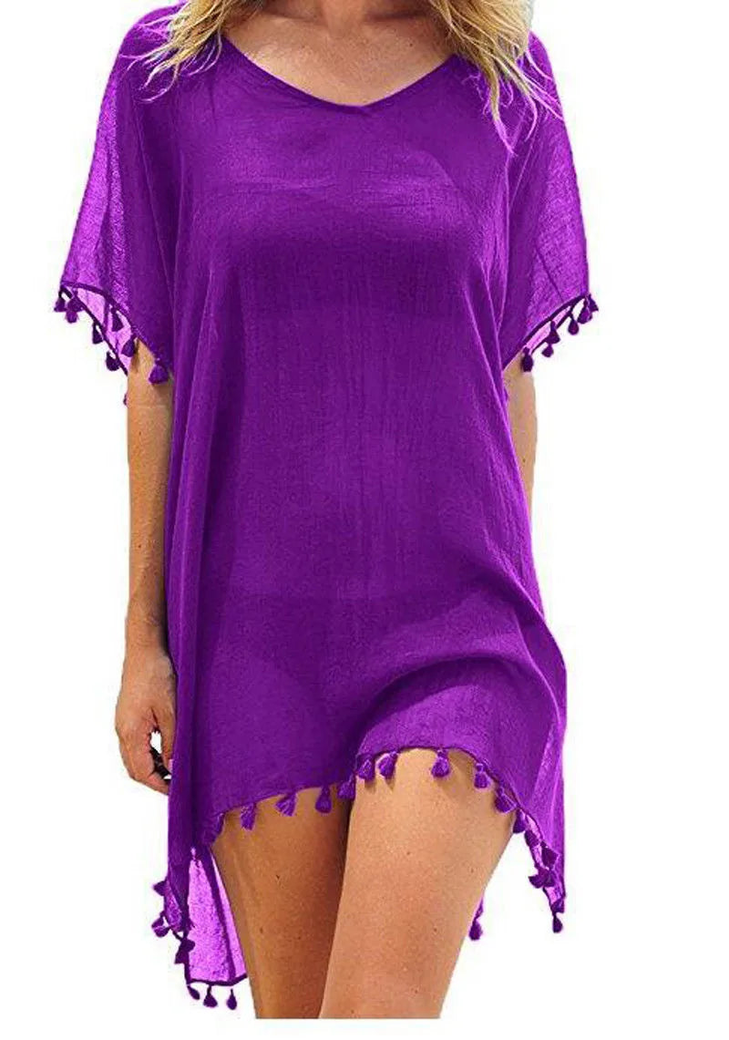 Variant image for Chic Lace Cover-Up | Beach Dress for Women-9