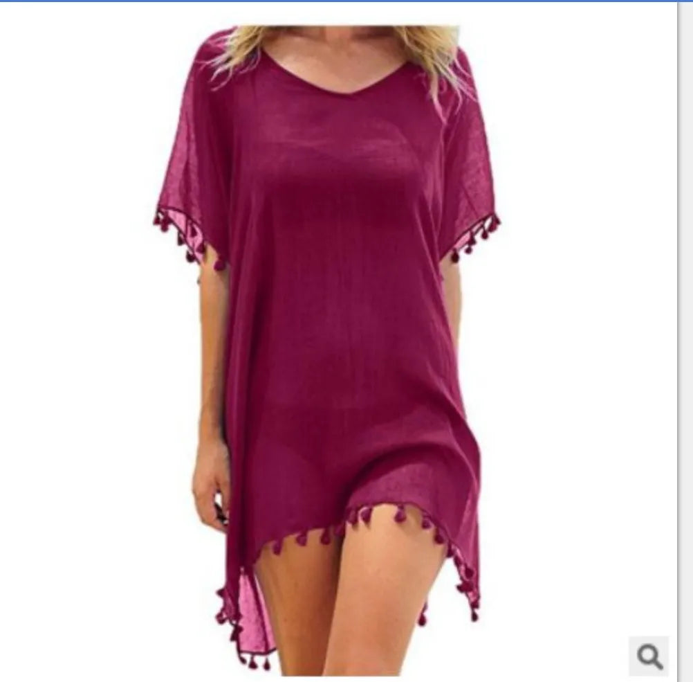Variant image for Chic Lace Cover-Up | Beach Dress for Women-7