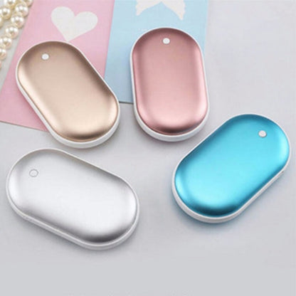 Compact Rechargeable Hand Warmer Power Bank