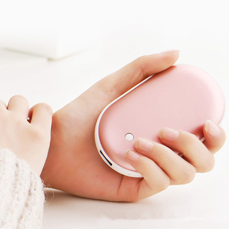 Compact Rechargeable Hand Warmer Power Bank