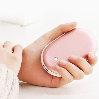 Compact Rechargeable Hand Warmer Power Bank