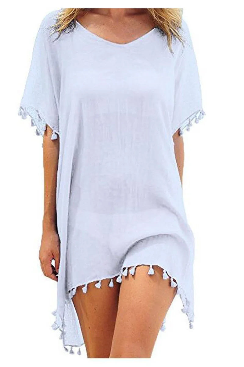 Variant image for Chic Lace Cover-Up | Beach Dress for Women-8