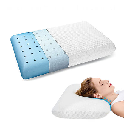 Breathable Cooling Gel Memory Pillow - Luxivelle