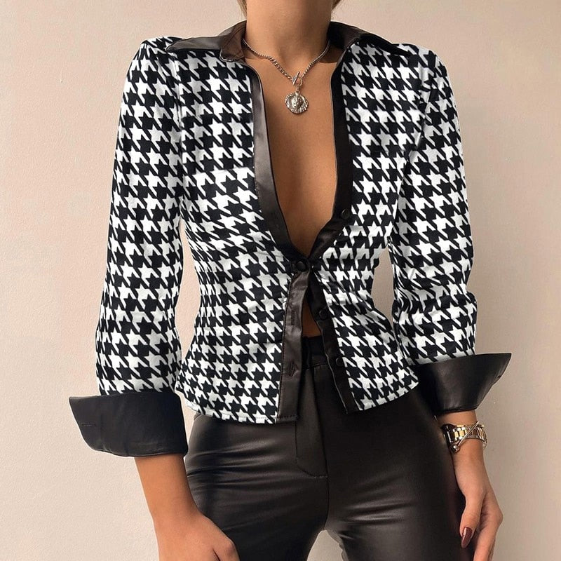 Ladies Classic Long Sleeve Blouse
