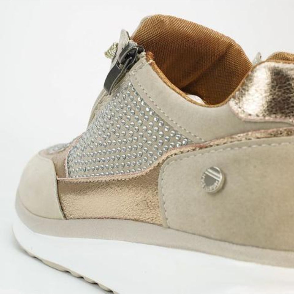 Ladies Easy Zip Up Shoes