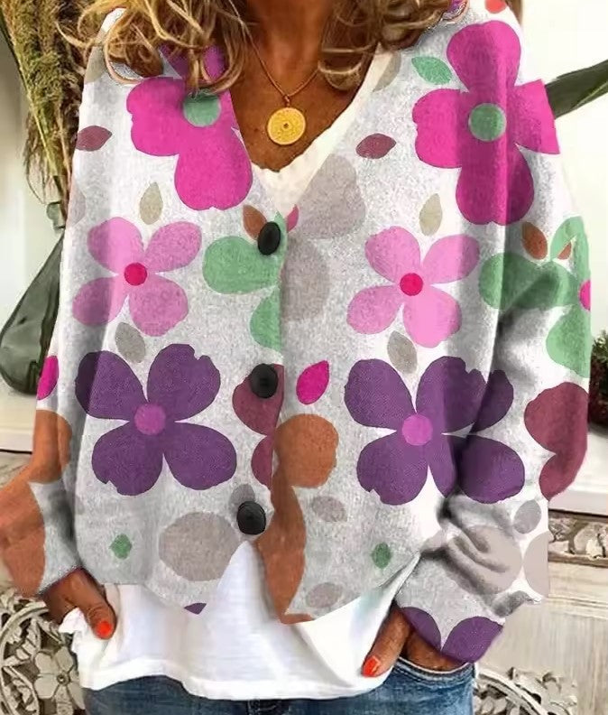 Vibrant Knit Sweater for Women